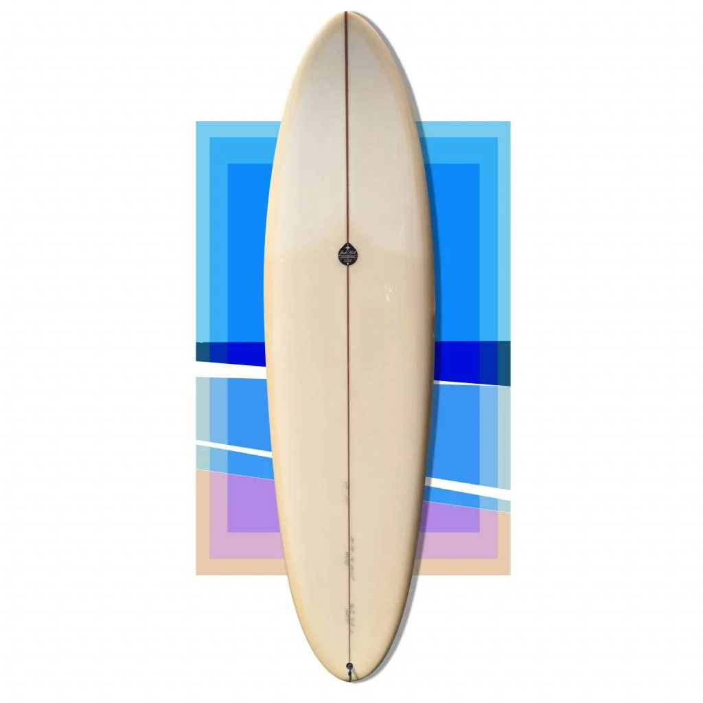 Yes indeed. This creamy single-to-double-concave Panacea Egg by Josh Hall was made to do one thing: a nice, clean neutral plane over soft peeling walls and swoosh through mush. 6´8. 6oz.+6oz. kookproof glassing. All volume & rails. Hanging around our Bidart shop at the moment.