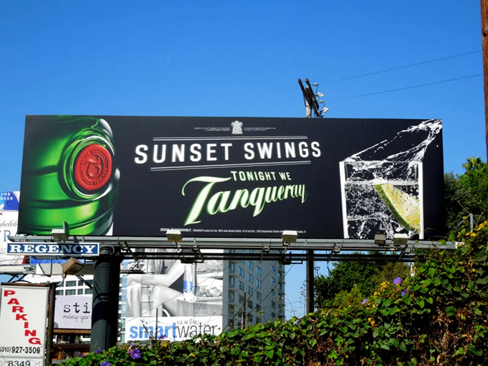 Tanqueray Sunset Swings billboard .jpg