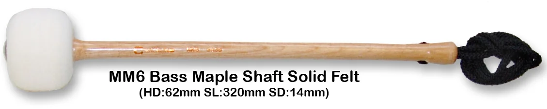 MM6 BASS MAPLE SHAFT SOLID FELT