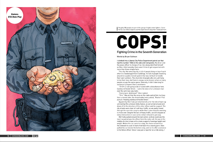 This piece is from the Digital Issue from March. Very happy with the final.