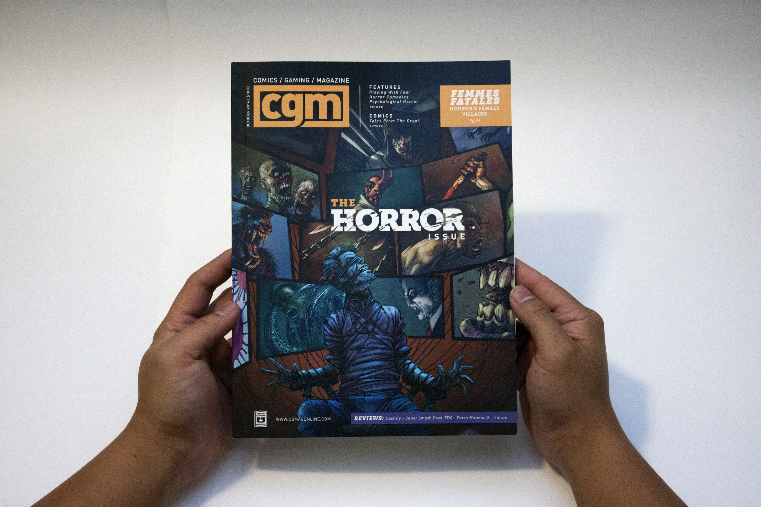 CGM October 2014 - The Horror Issue