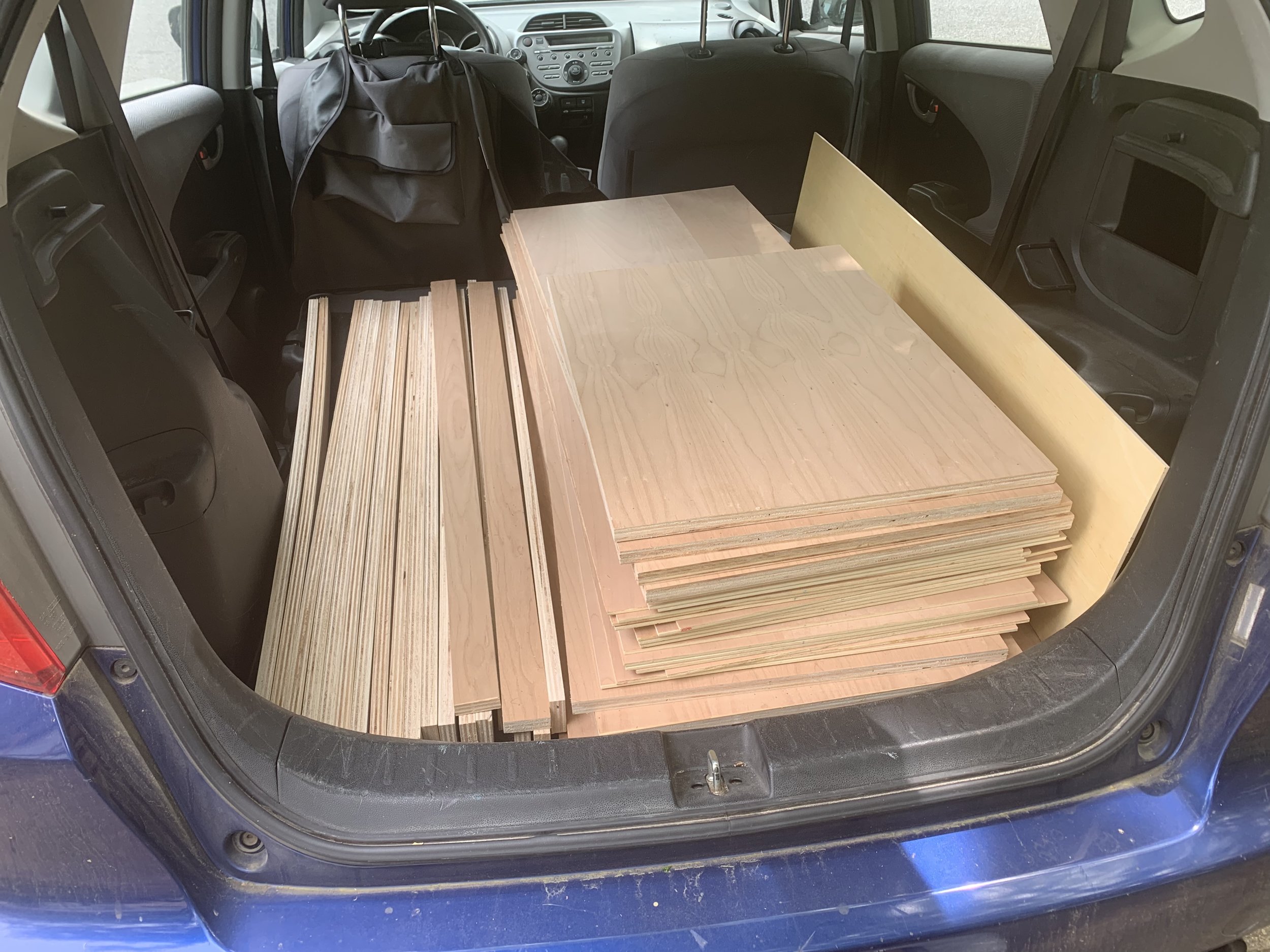  All the wood that’s fit to print. Enroute to my studio, with a stop at a Texas BBQ joint first (of course). 