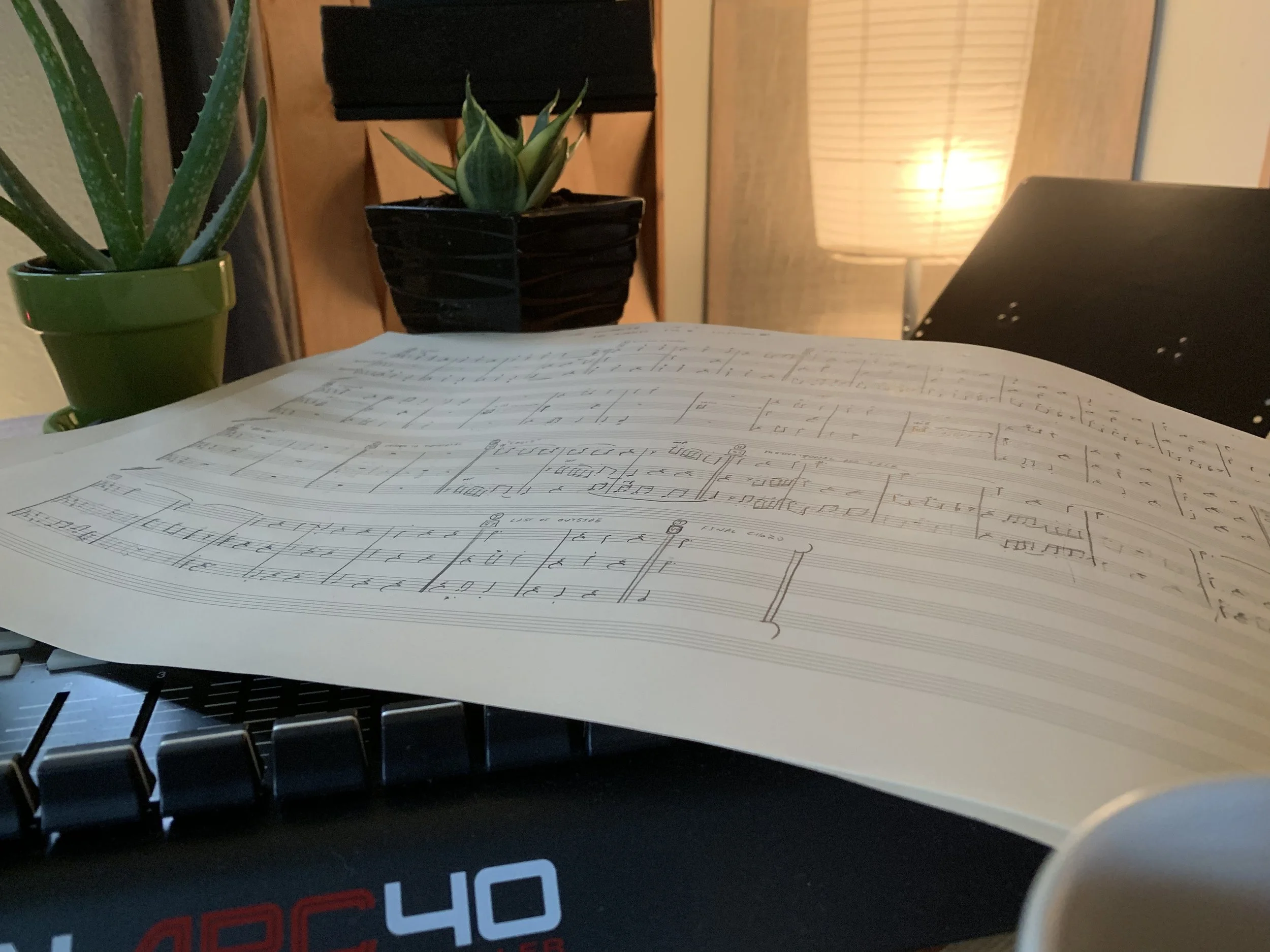 I love it when I get to spend an entire week just writing music. 