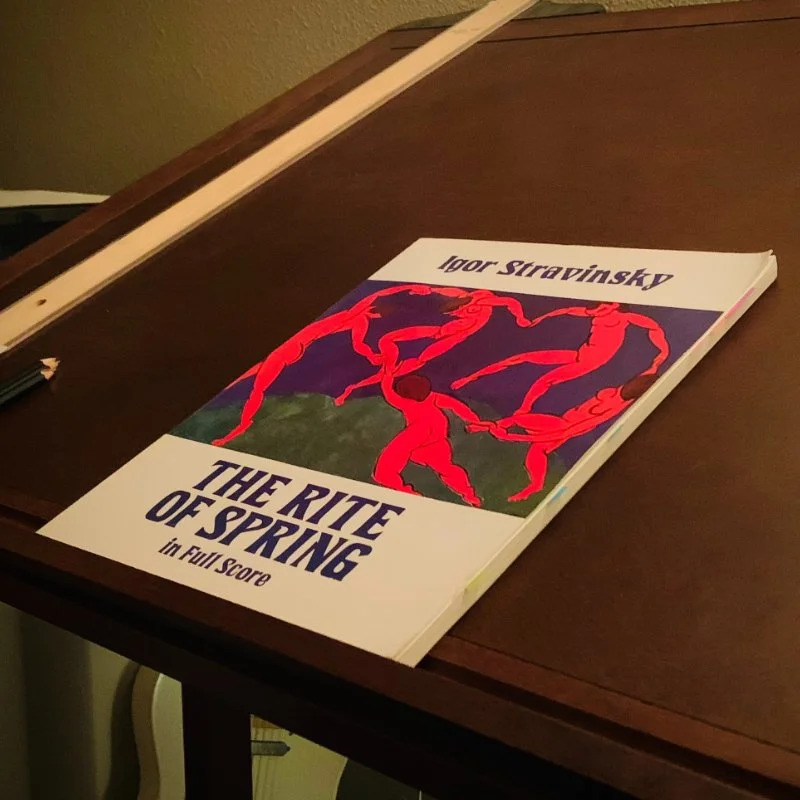 Stravinsky, The Rite of Spring, Compositional Overview, Live Blogging Experiment