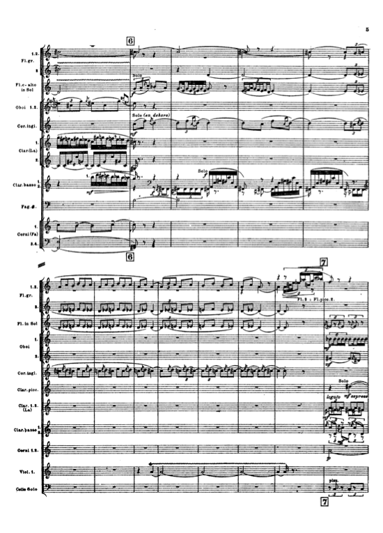 Stravinsky, The Rite of Spring, Rehearsal Numbers 5-7