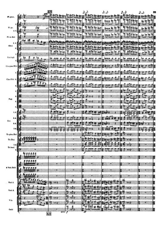 Stravinsky, The Rite of Spring, Rehearsal Number 43