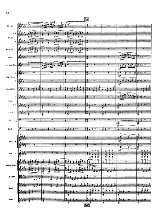 Stravinsky, The Rite of Spring, Rehearsal Numbers 51 &amp; 52