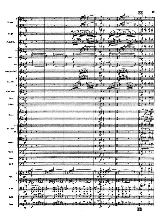 Stravinsky, The Rite of Spring, Rehearsal Numbers 54-55