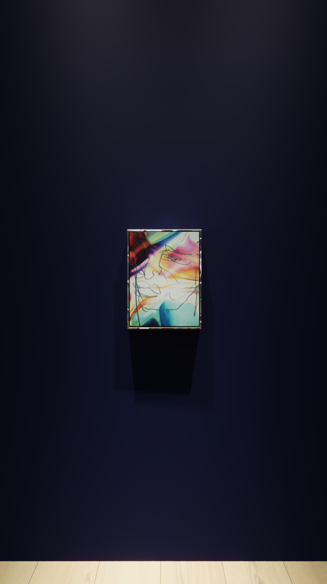 On Light, Colour and Looking
__
Oil on linen

60cm x 40cm 

Aluminium frame.