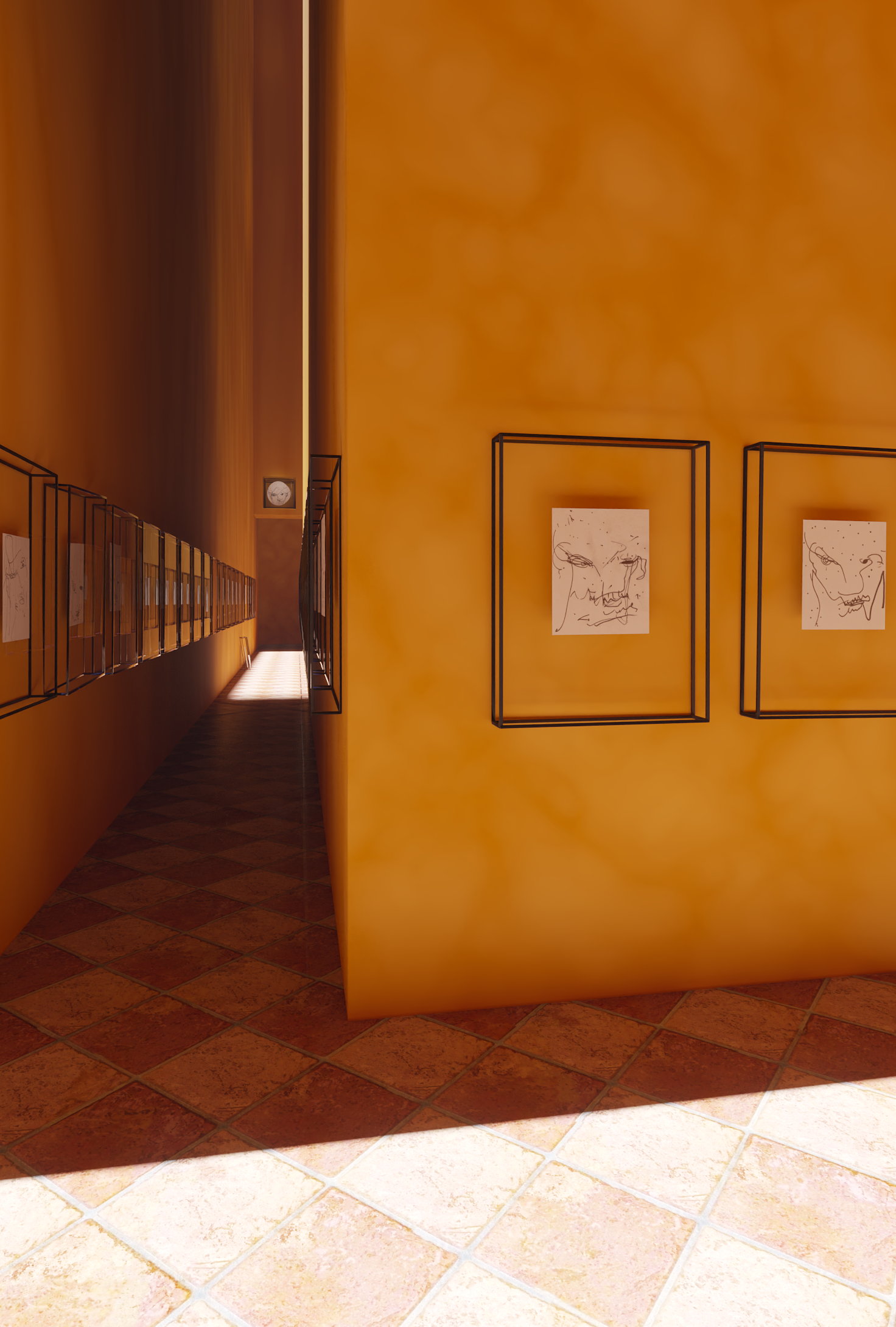ANAXIMANDER: Rooms - Courtyard, Corridor View