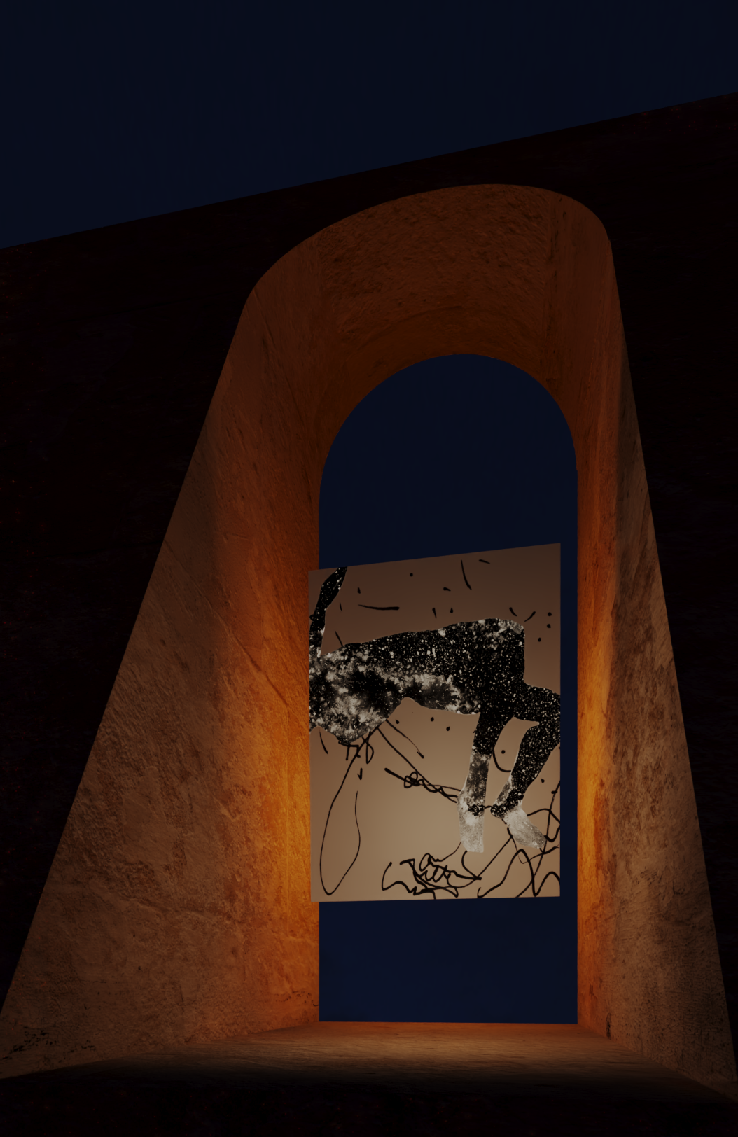 ANAXIMANDER: Rooms - Tower, alcove installation study View III