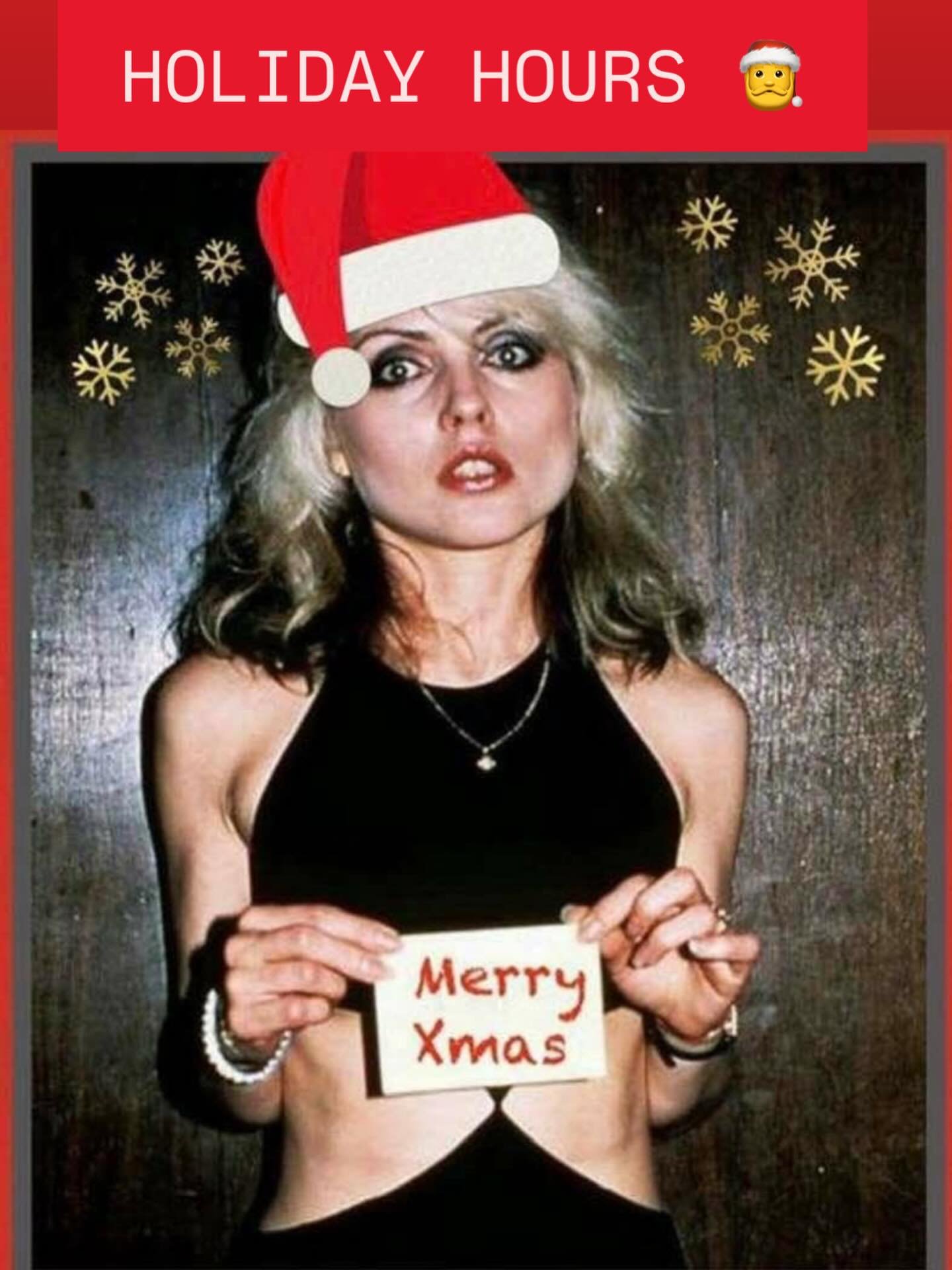 12/24 OPEN 12-8
12/25 CLOSED
12/26 OPEN 12-12