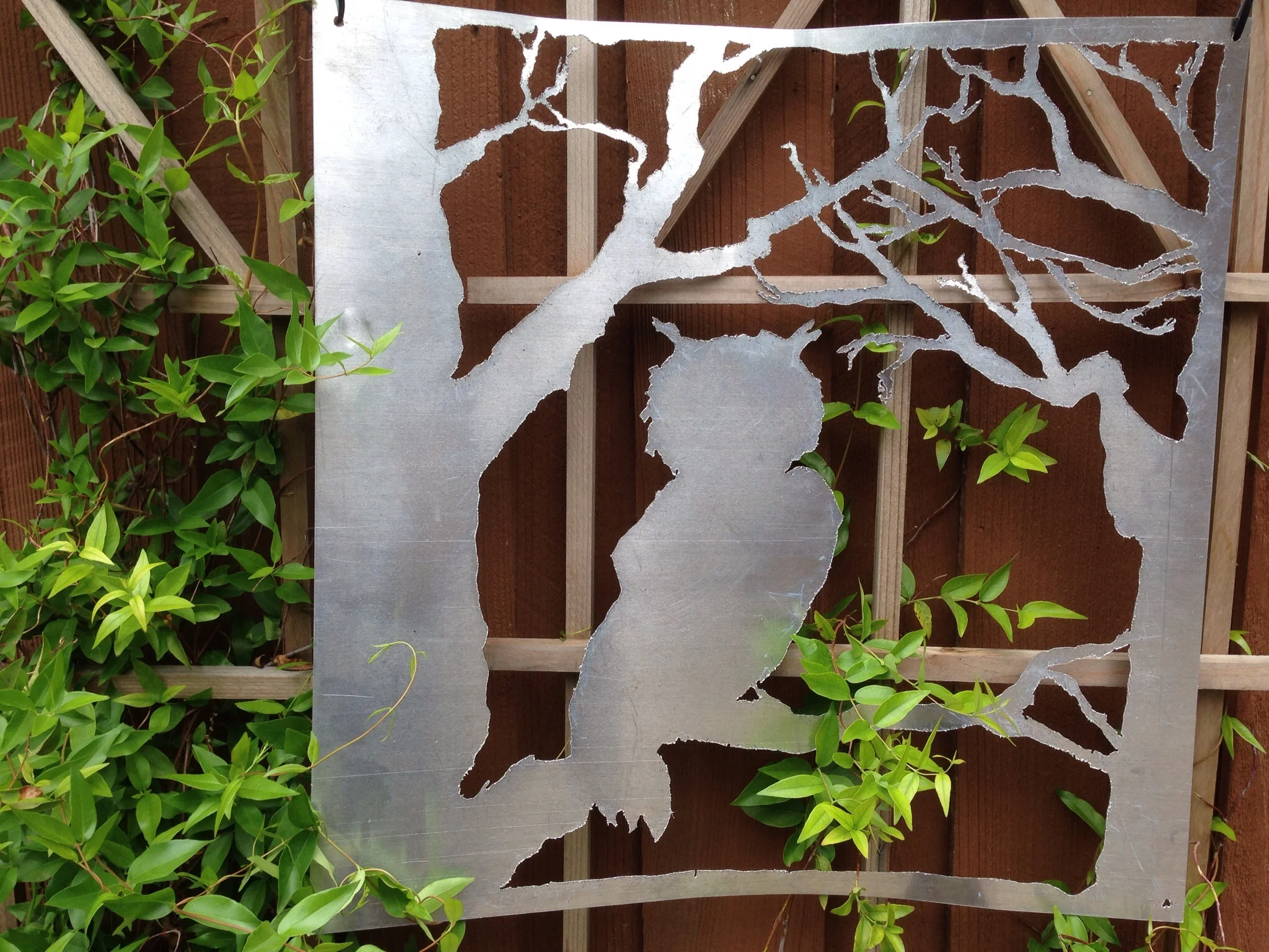 Owl metalwork using a Hobart 501i Plasma Cutter