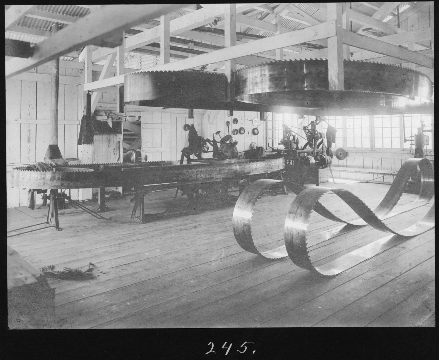 S. P. 245 Hardwood Mill Filing Room