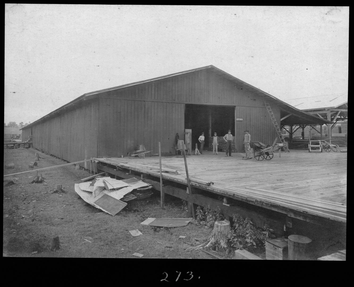 S. P. 273 Rough Dry Lumber Shed