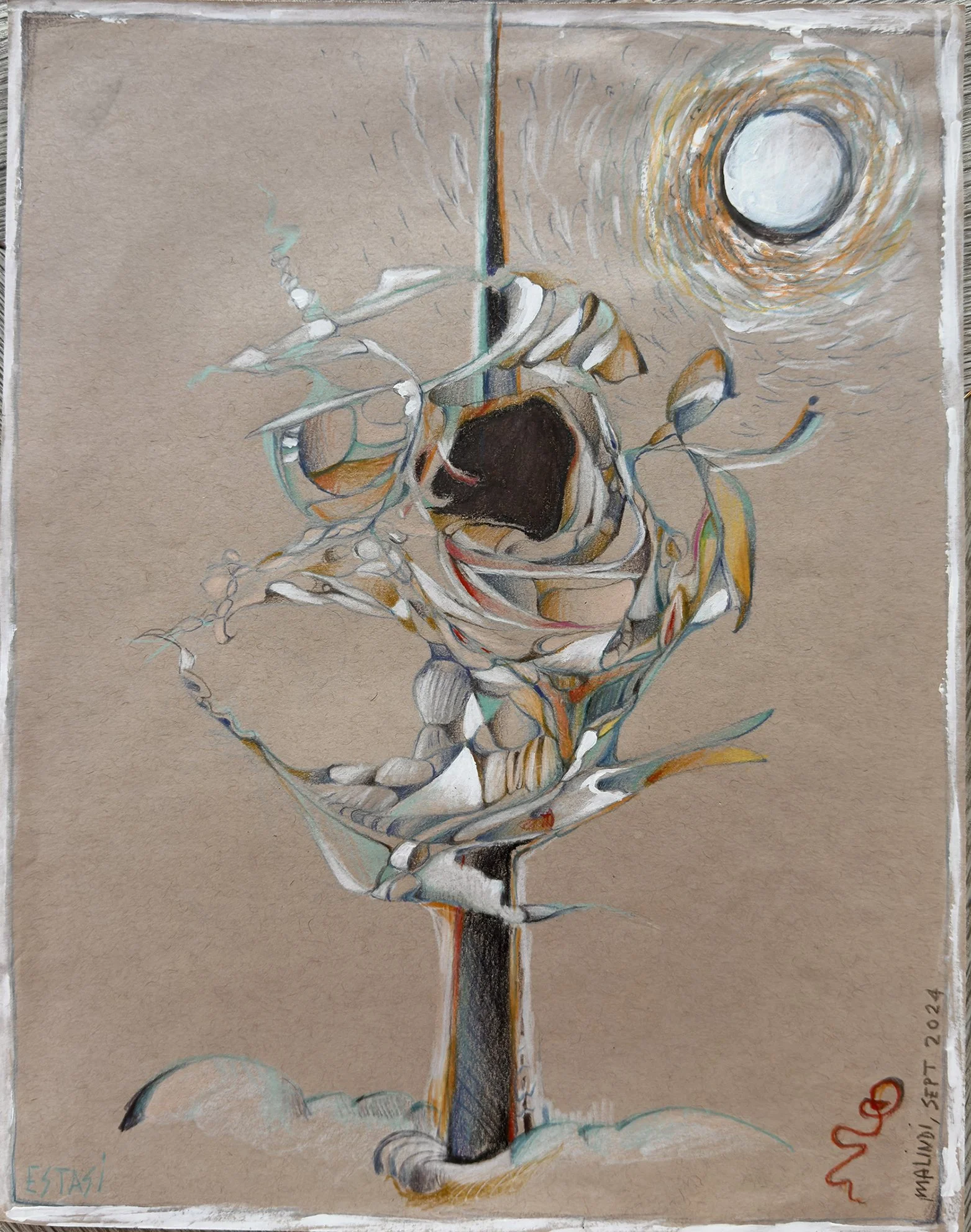 ESTASI , cm. 35,5 x 28