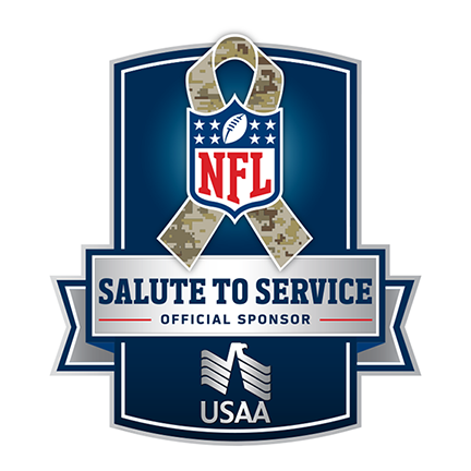 nfl salute to service logo