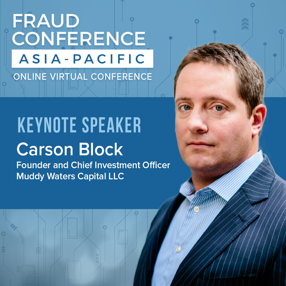 Famed Short-Seller Carson Block Warns That Emerging Market-Based Issuers Are “Rife With Fraud”