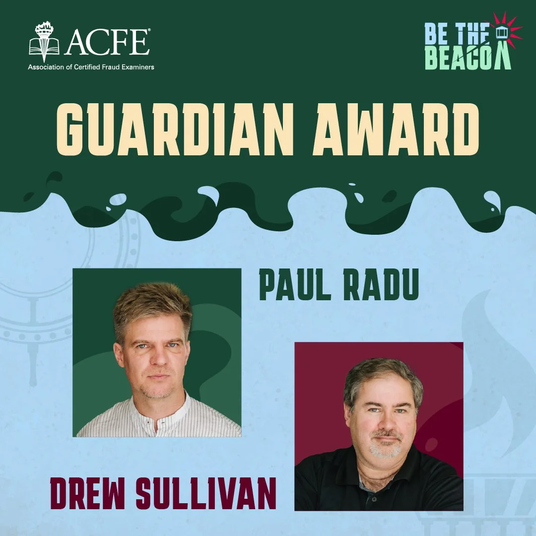 2026 Guardian Award: Drew Sullivan and Paul Radu