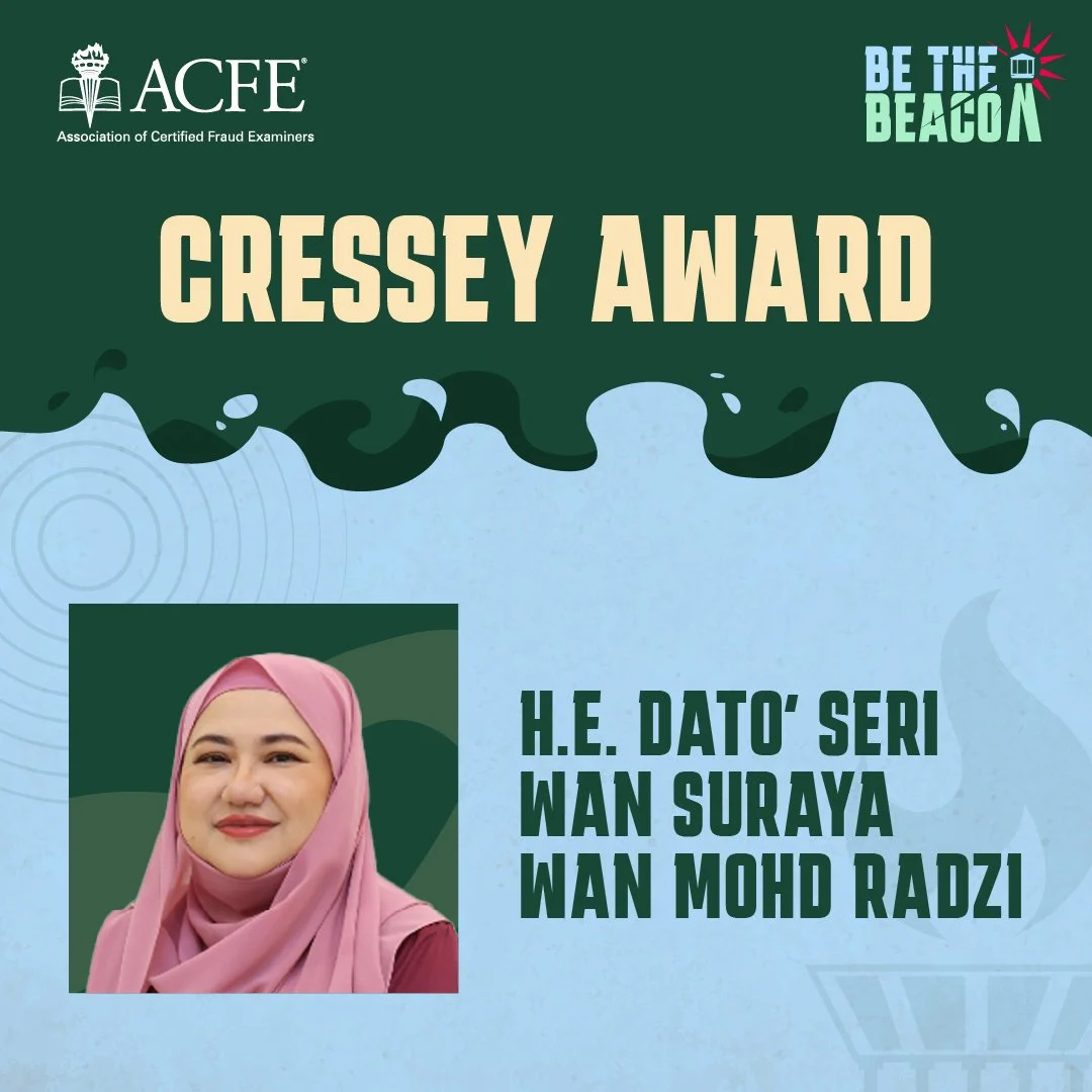 2026 Cressey Award: Her Excellency Dato’ Seri Wan Suraya Wan Mohd Radzi