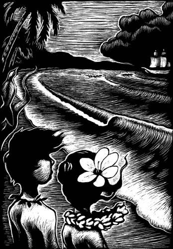 the Lost Coast - book illustration
