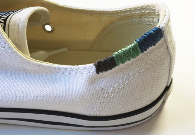 DIY: Converse Embroidery with Blogger Meesh — RW Beyond The Box