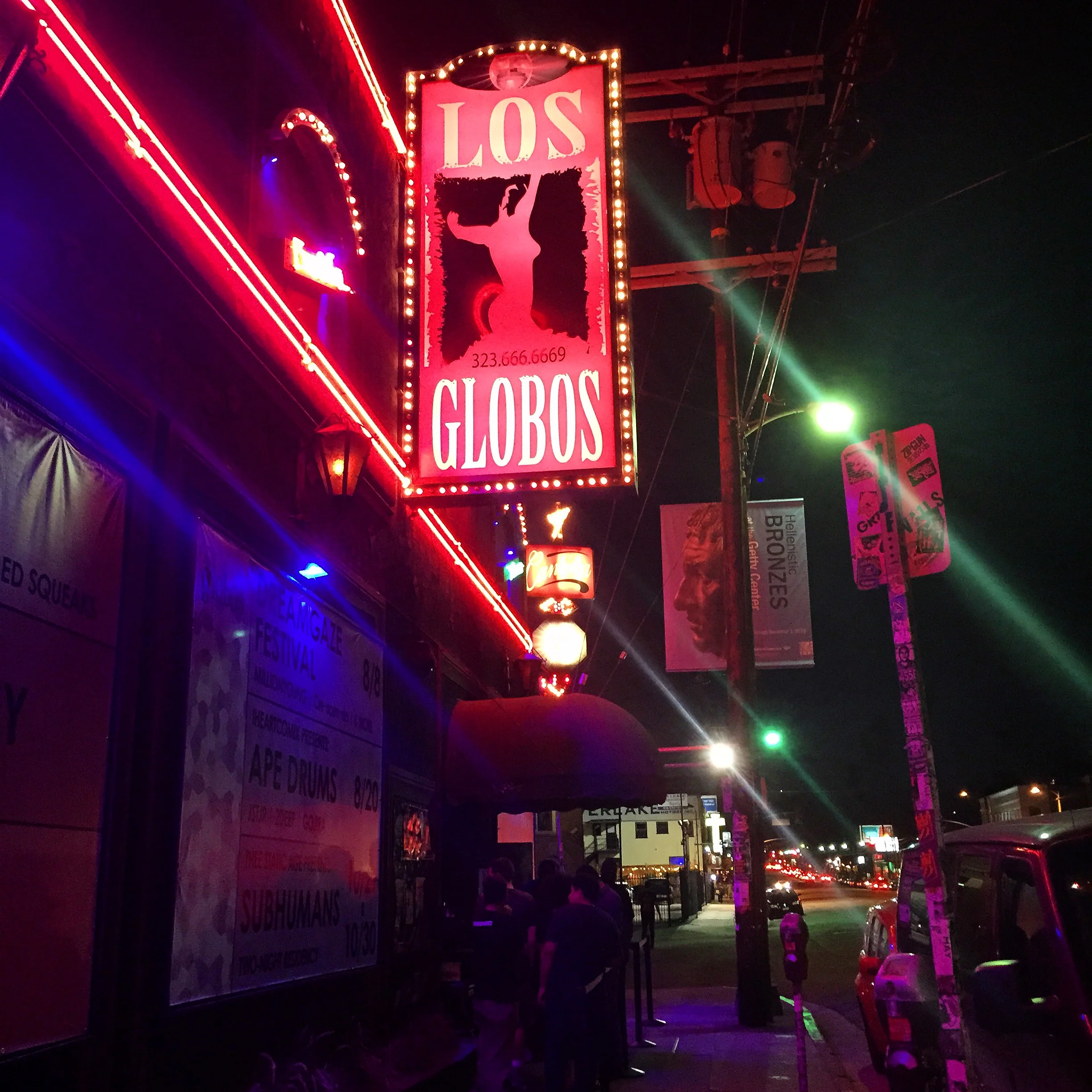 Los Globos in Echo Park, California