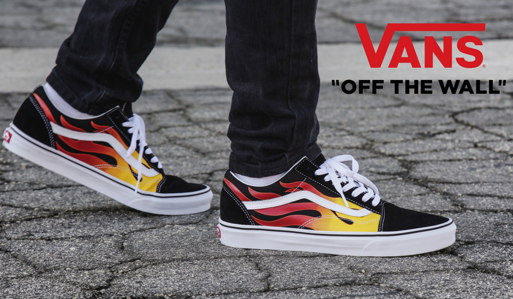 Vans Flame collection the heat! RW Beyond The Box