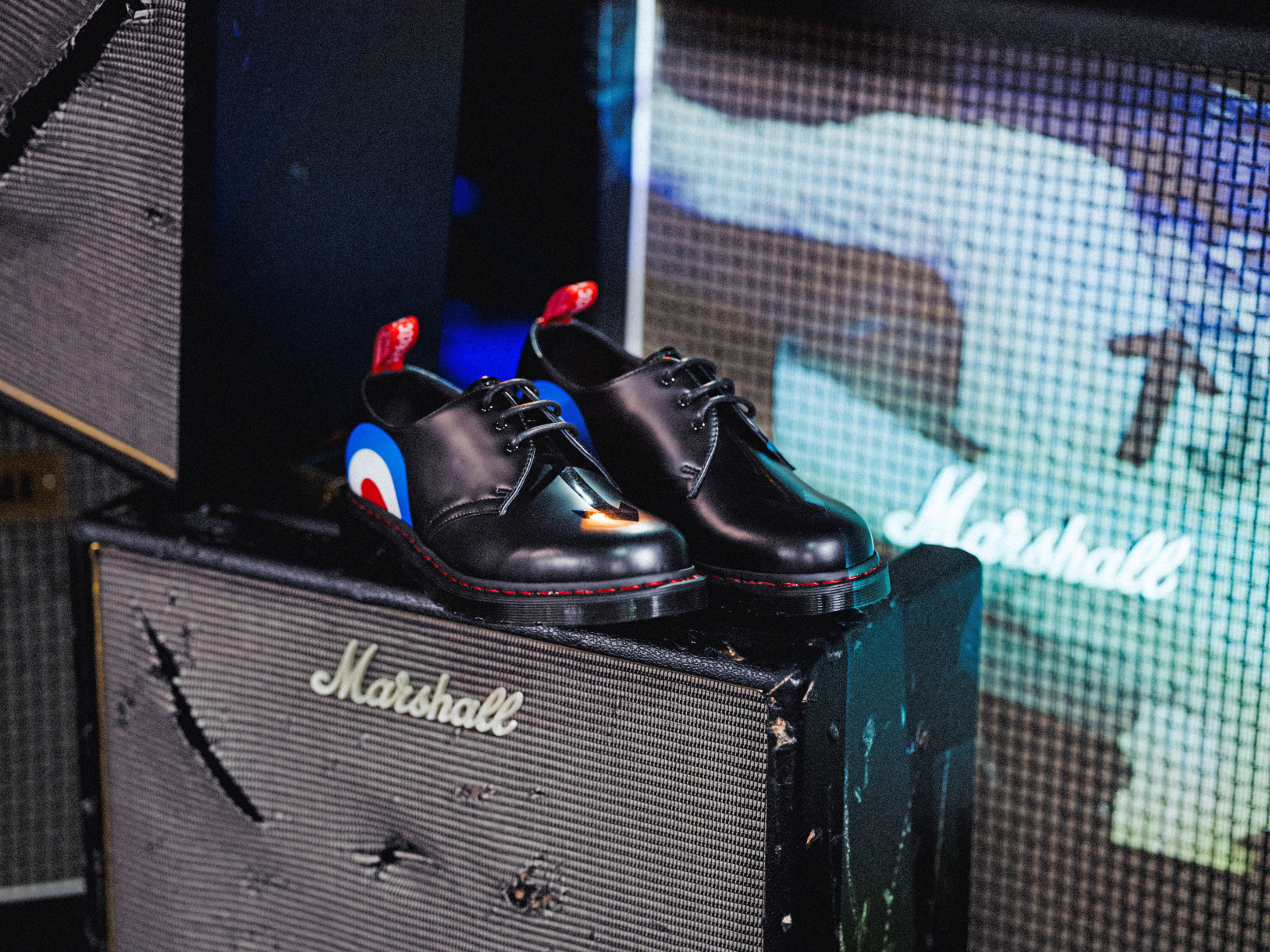 Dr. Martens x The Who collection 1461 Black Smooth