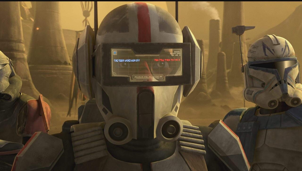 The Clone Wars S7E2 "A Distant Echo" episode artwork