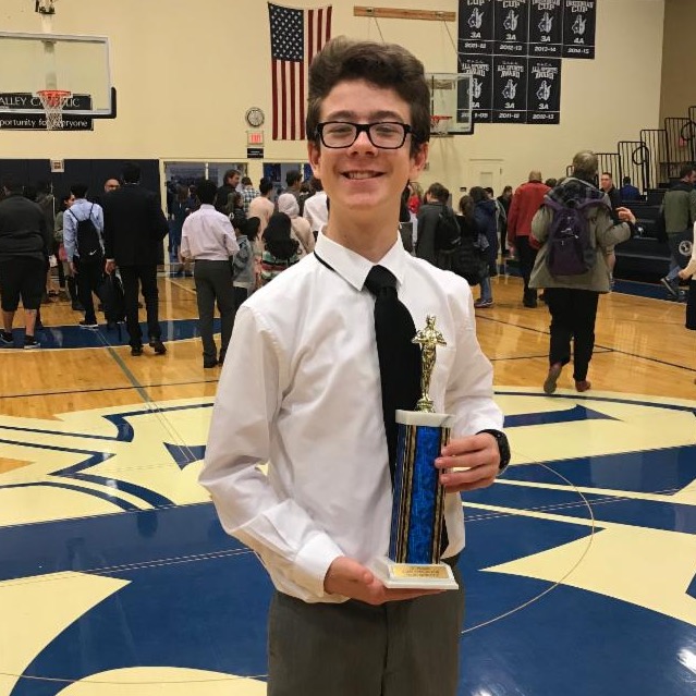 Nico, 7th Grade 1st Place, Patriotic