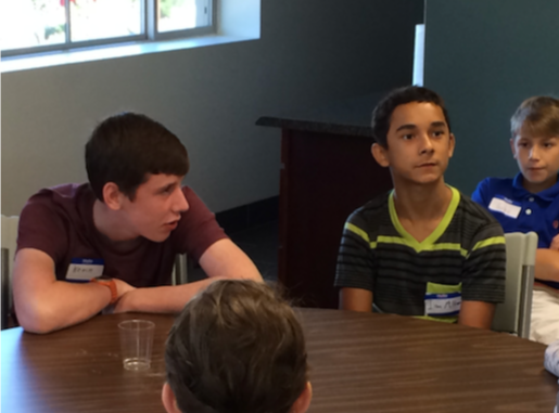 Kevin and Ian New Student Orientation 2014