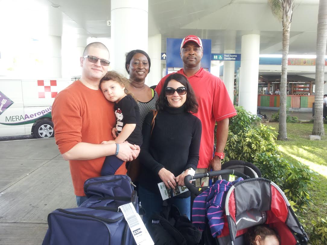 Wounded warrior families in Cancun