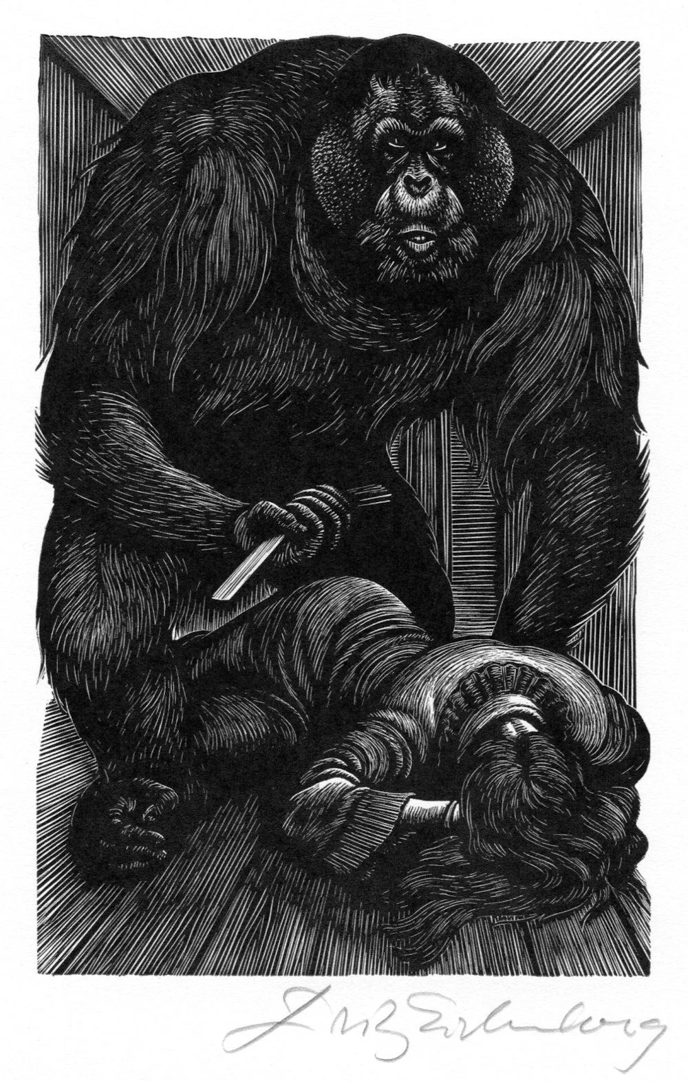 Illustration for The Murders In The Rue Morgue