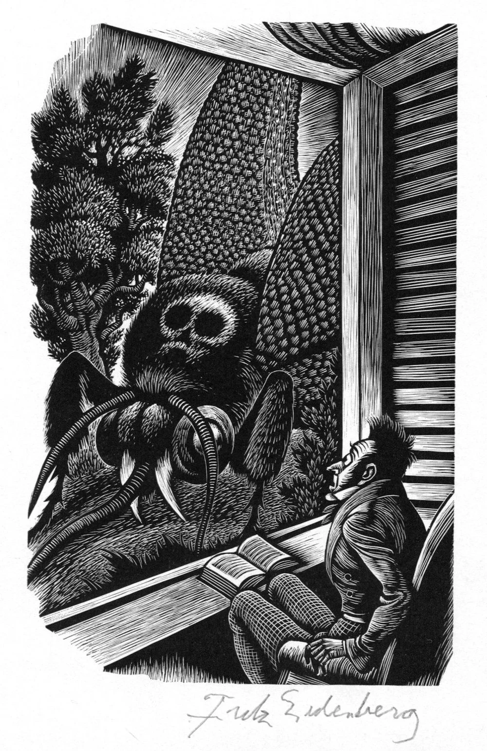 Illustration for The Sphinx