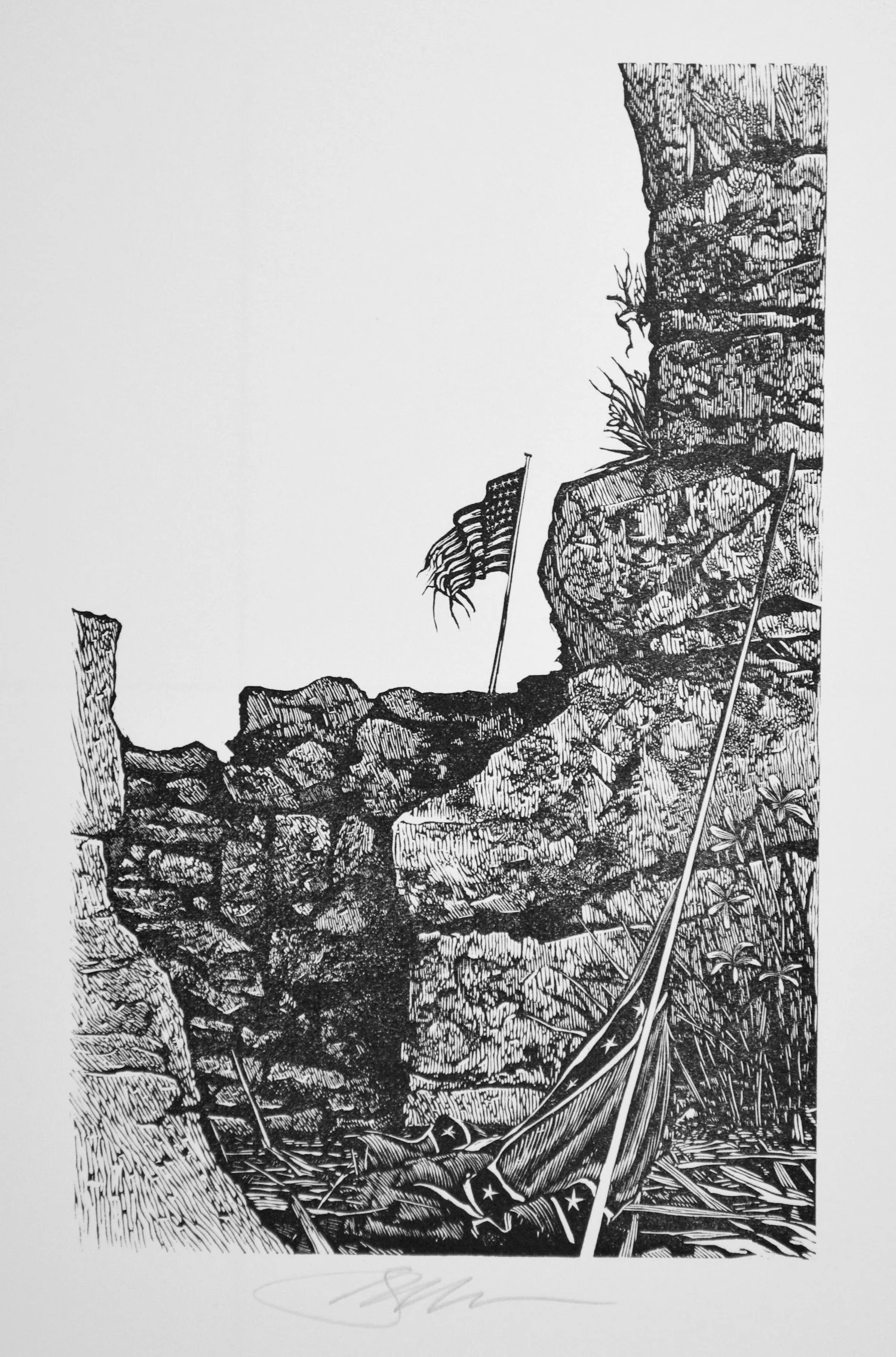 Illustration For John Brown's Body