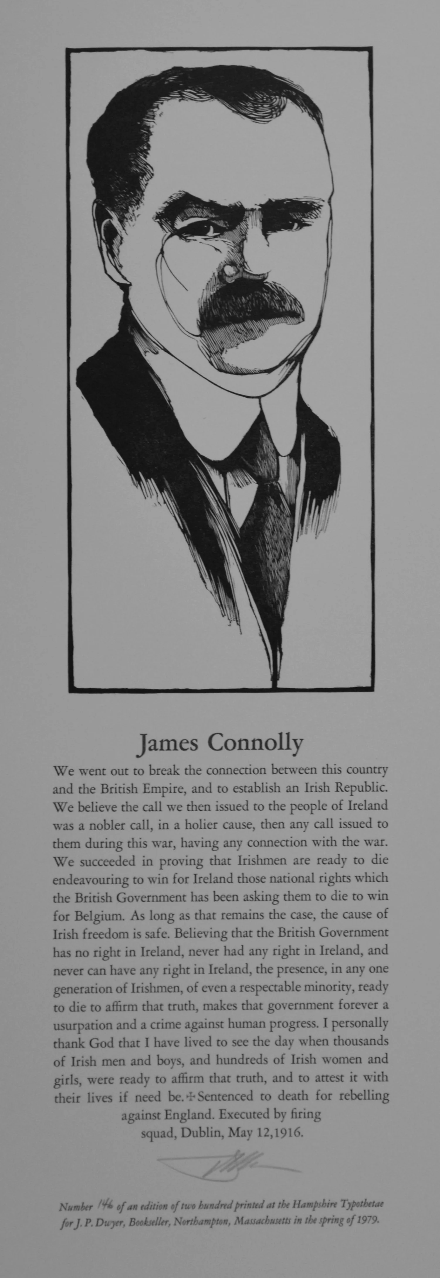 James Connolly Broadside