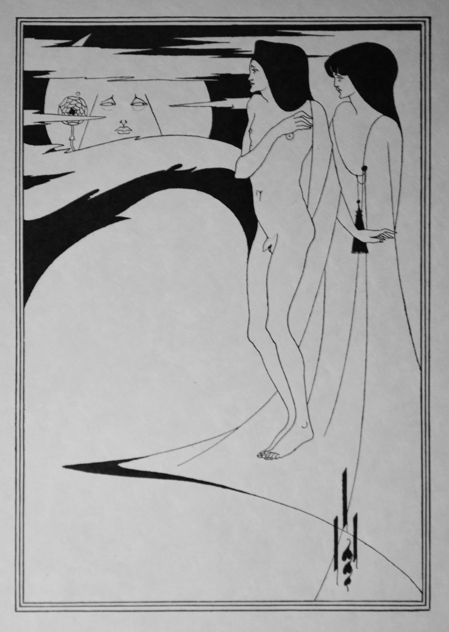 Beardsley-The Woman In The Moon.jpg
