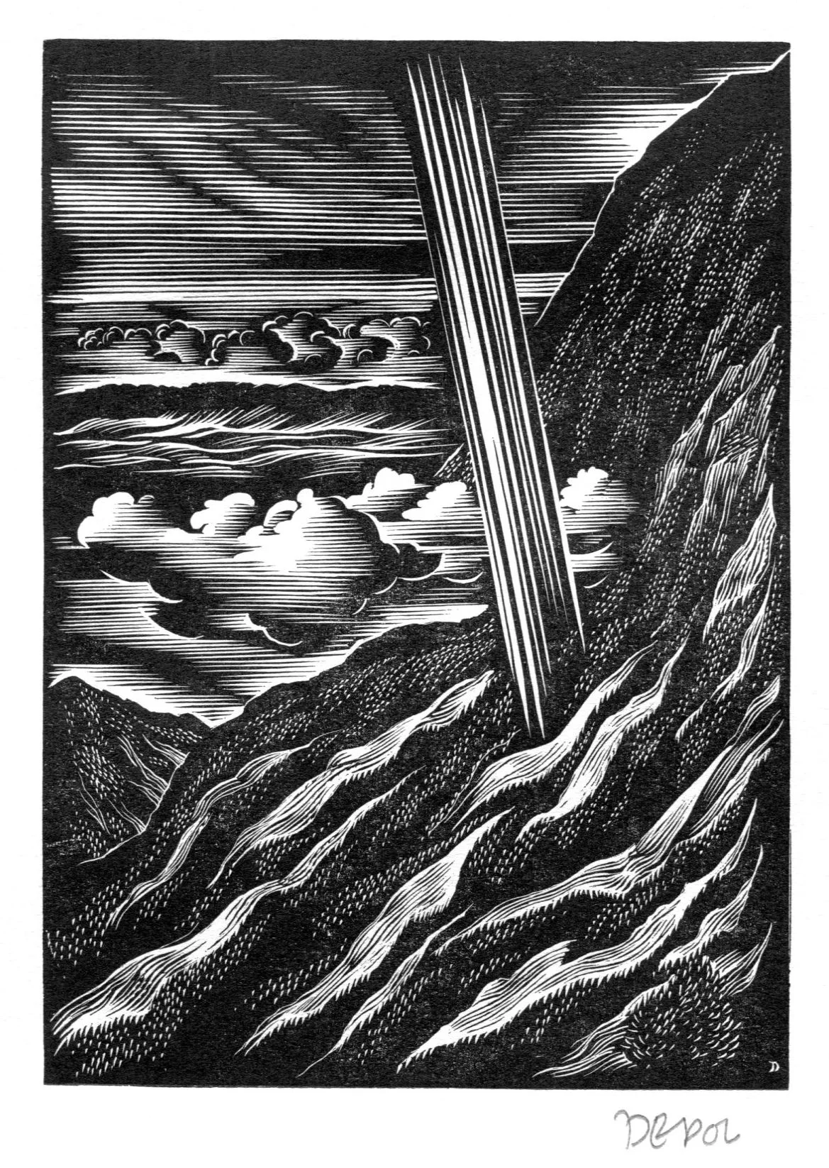 Illustration for Petrarch Press