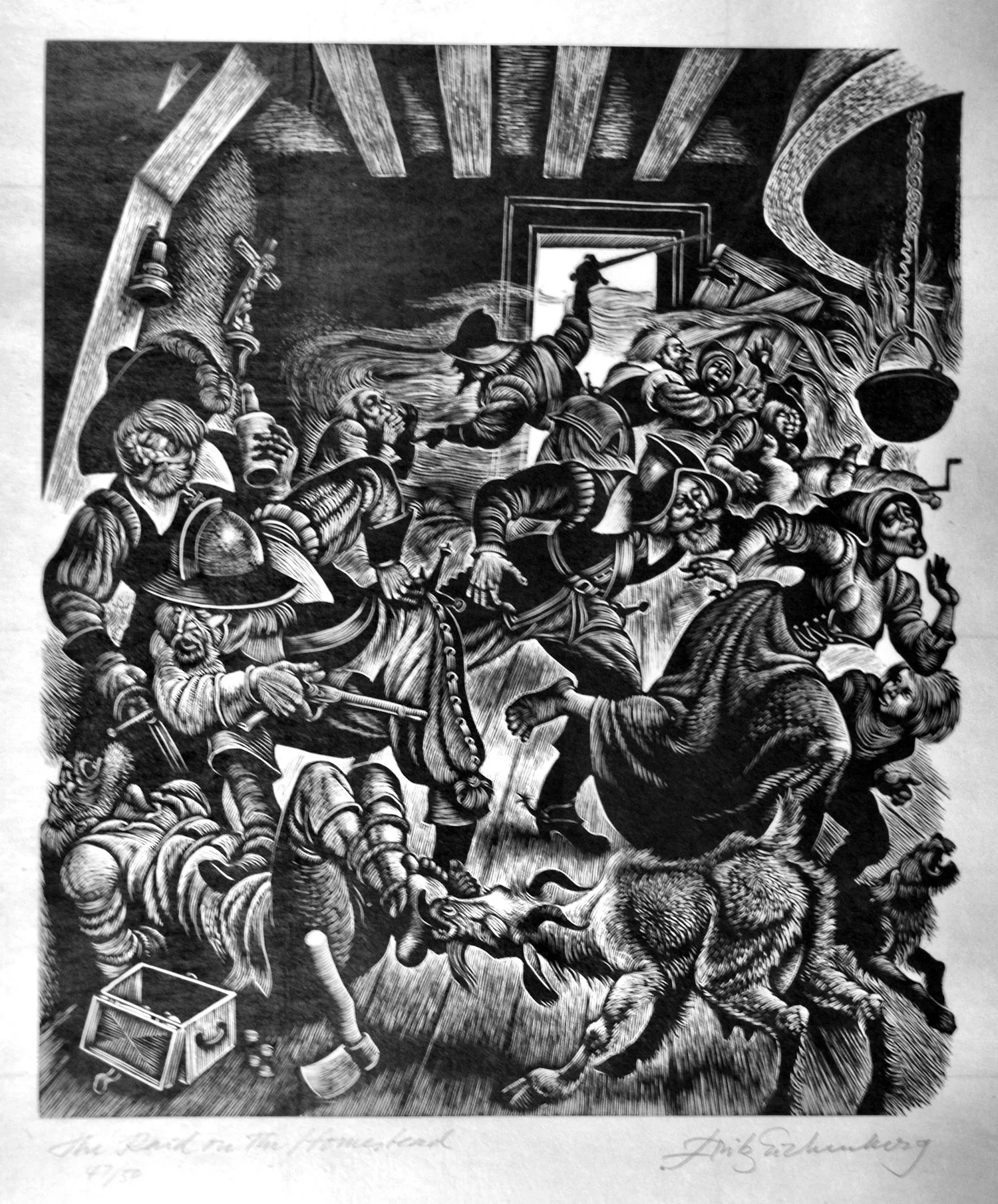 The Raid On The Homestead