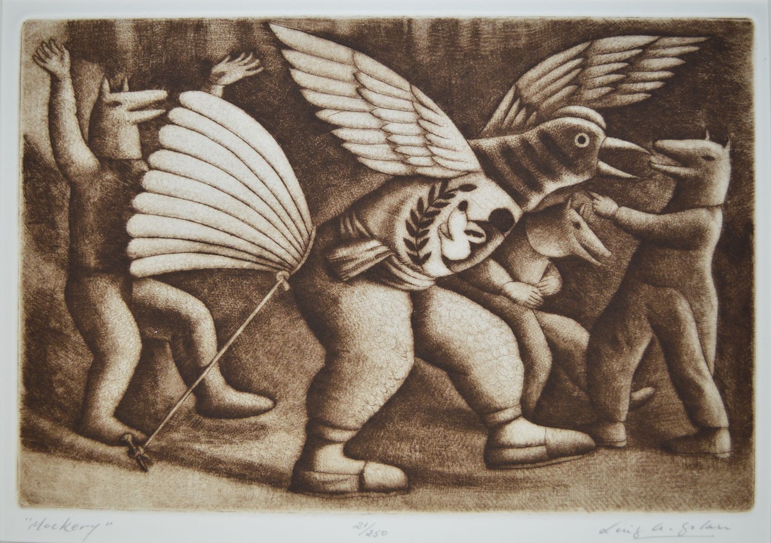Gallina Y Burladores (Mockery)