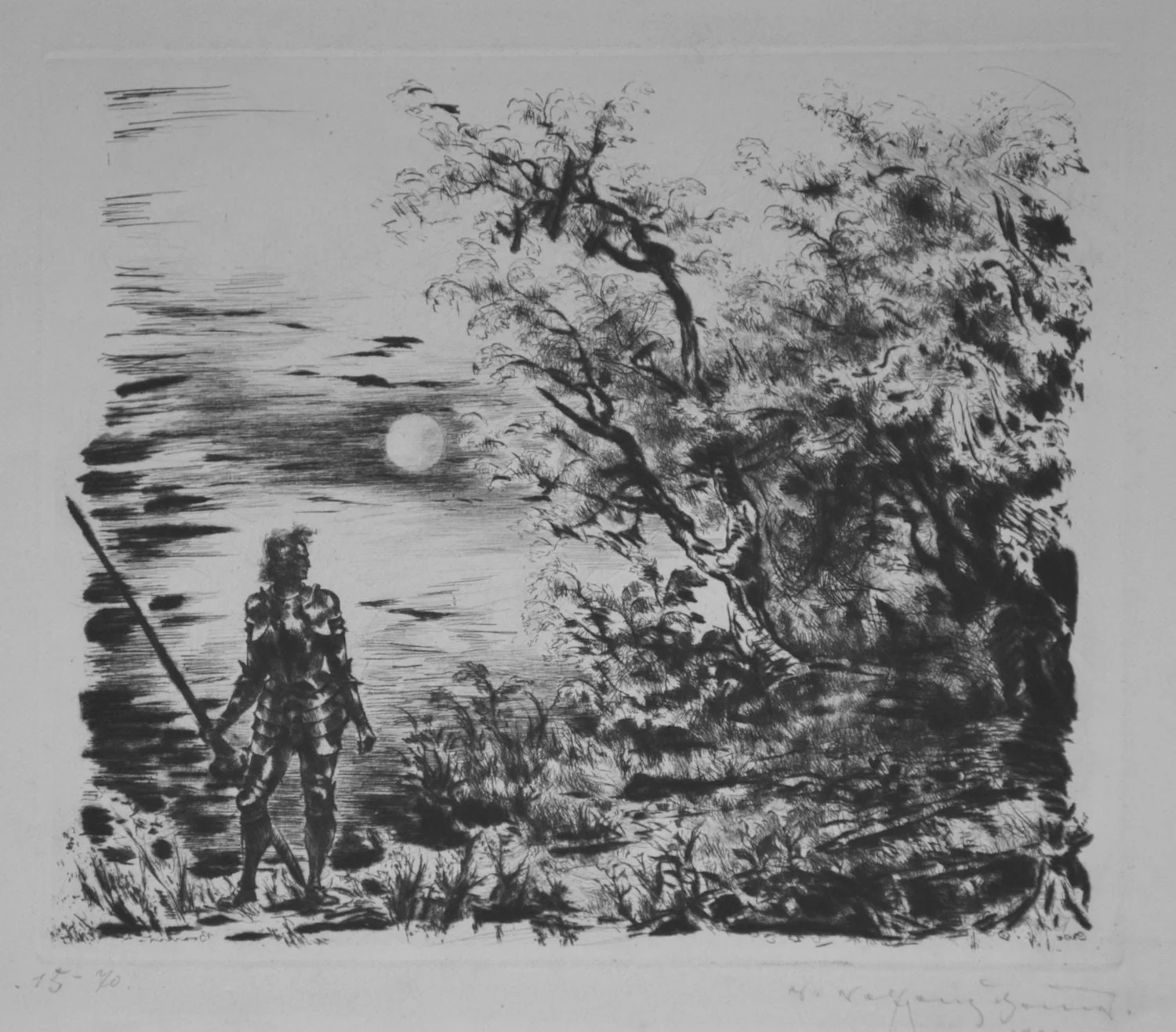 Plate from "Golgotha"