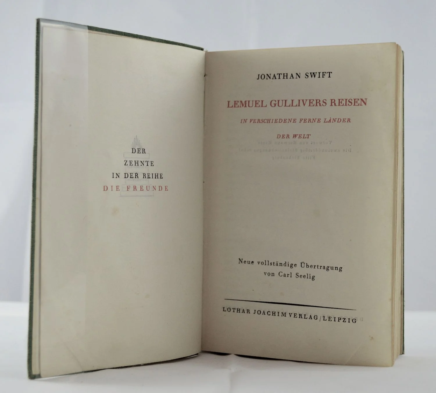 Joathan Swift: Lemuel Gullivers Reisen