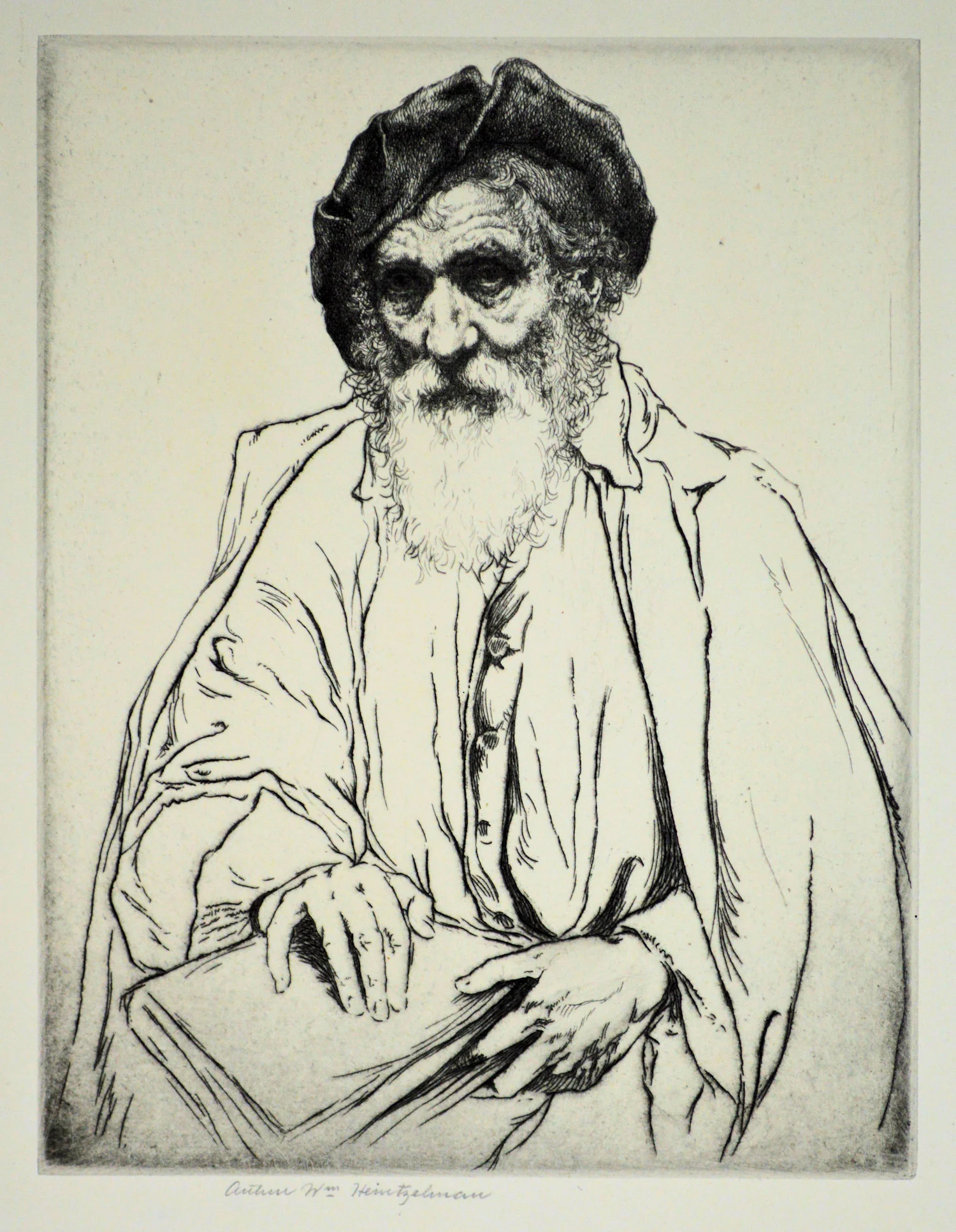Old Man in Italian Cap