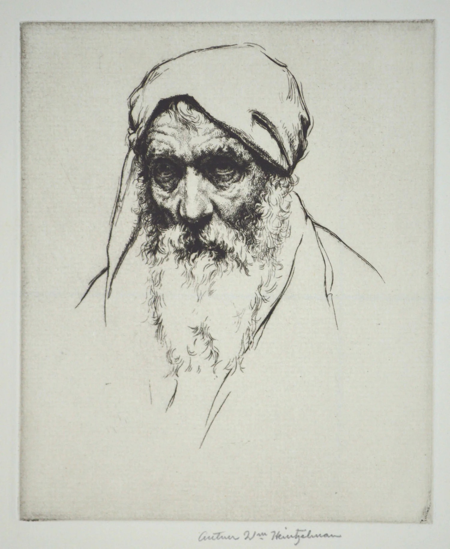 Portrait Study of an Old Man