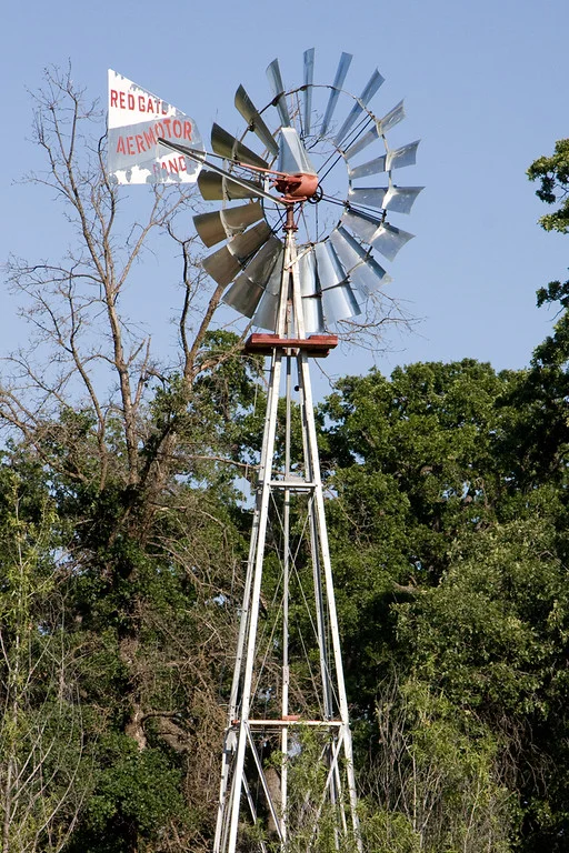 Windmill near the creek