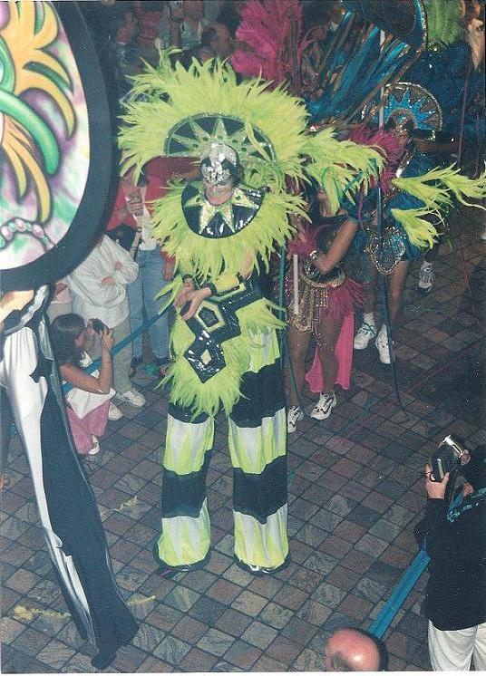 Mardi Gras Parade Stilts