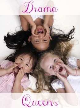 These are not my daughters. These are some stock-image daughters from Microsoft Office who will never know they're being pegged as drama queens. If I put a photo of my daughters here, they would see it and then they'd be all dramatic about it...