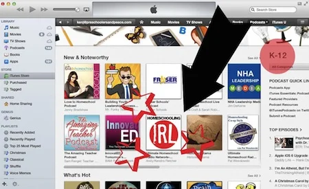 Homeschooling IRL is new and noteworthy!