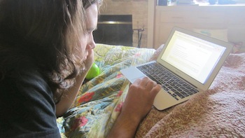 Study anywhere - even in my room!